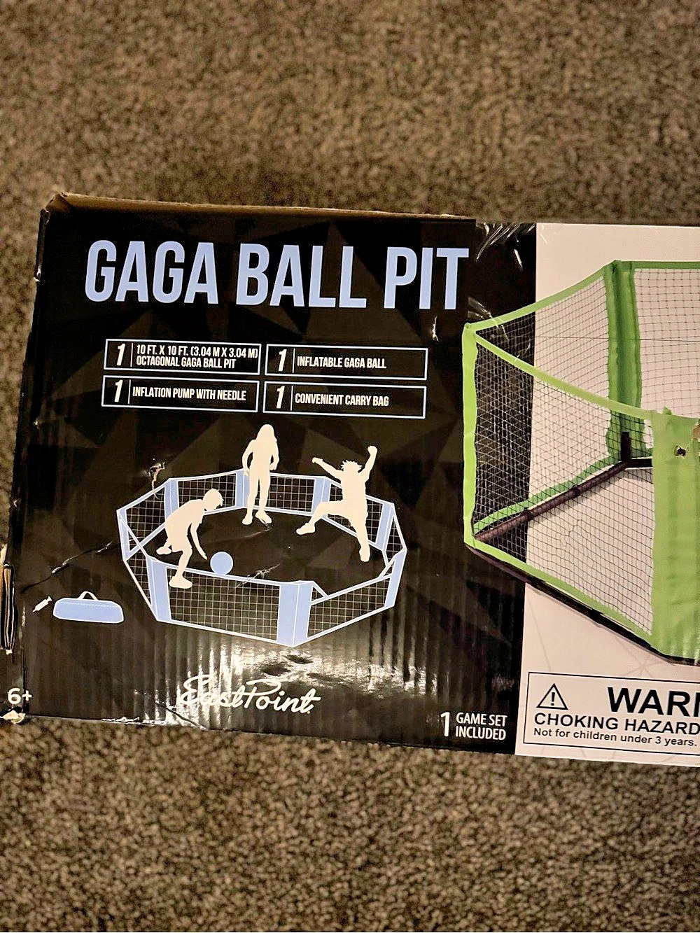 EastPoint Gaga Ball Pit Portable Green